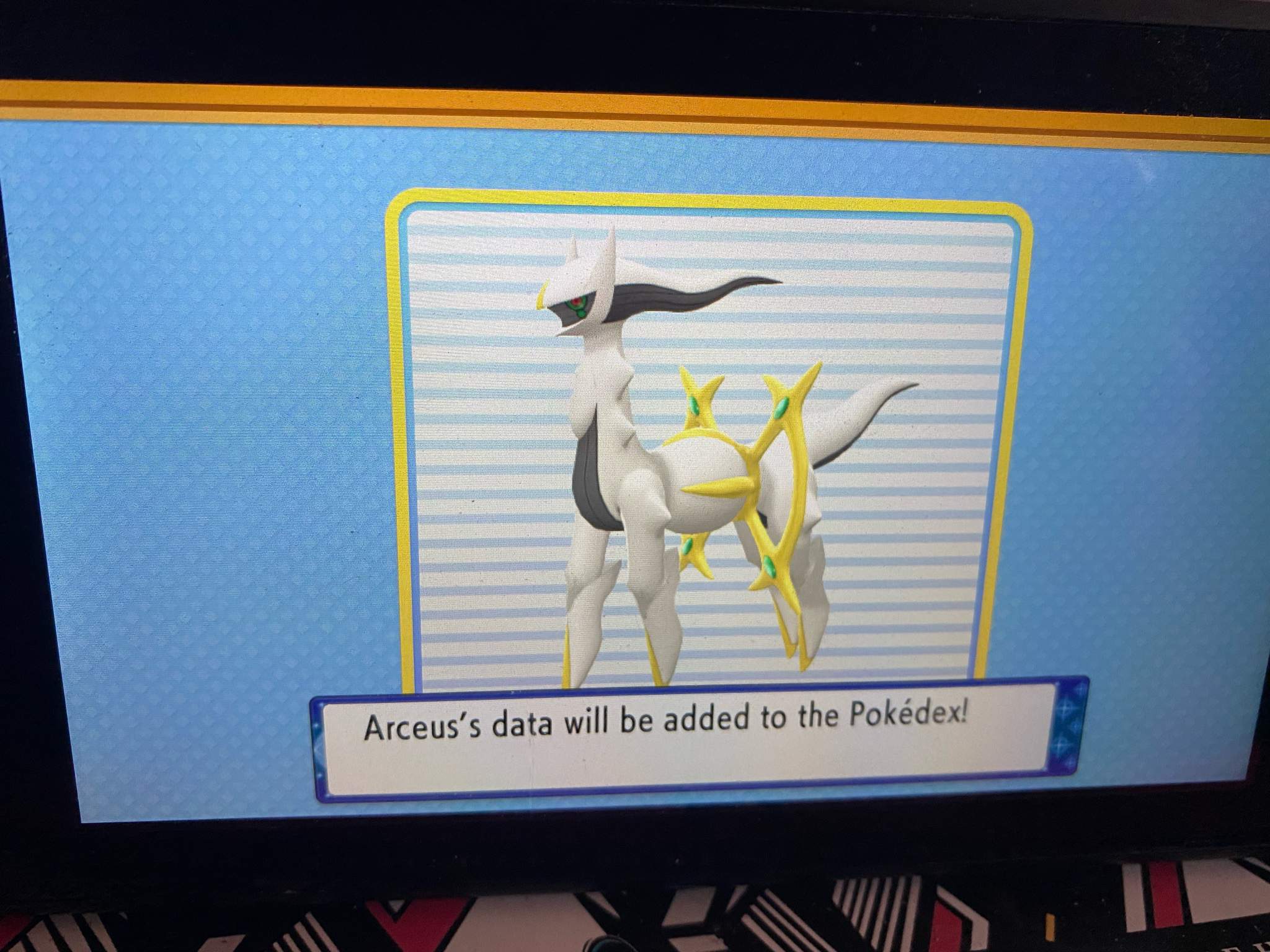 Caught Arceus in Bdsp | Pokémon Amino