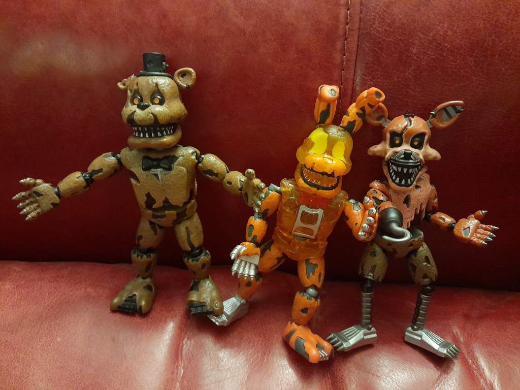 All my nightmare figures | Five Nights At Freddy's Amino