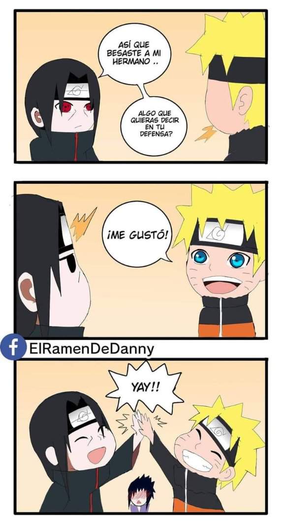 Mini cómic 💌 | SasuNaru/NaruSasu ♥ Amino