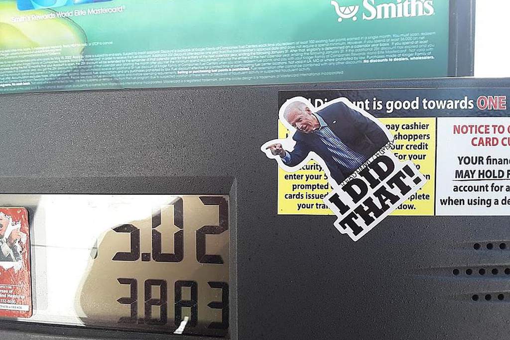 Biden Gas Pump Stickers | Debate Amino