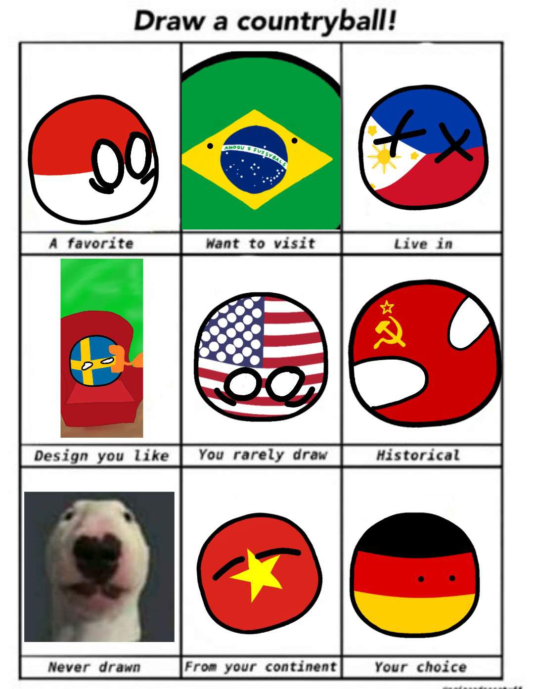 Draw a Countryhuman | Polandball Amino