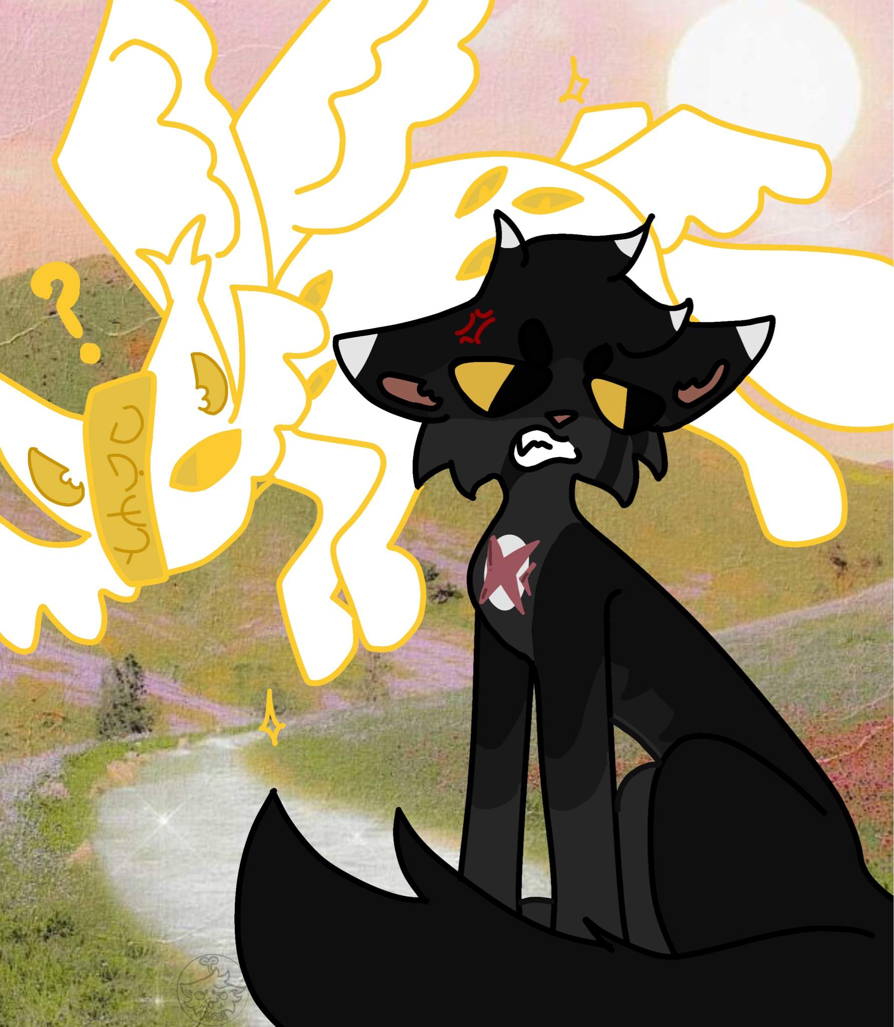 Omen art ⭐️ EYE TW(???)second picture | Warriors Amino 69 Amino