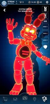 System Error Toy Bonnie-System Error Toy Bonnie (досл. Игрушечный Бонни с системной ошибкой; рус. Ошибочный Игрушечный Бонни)