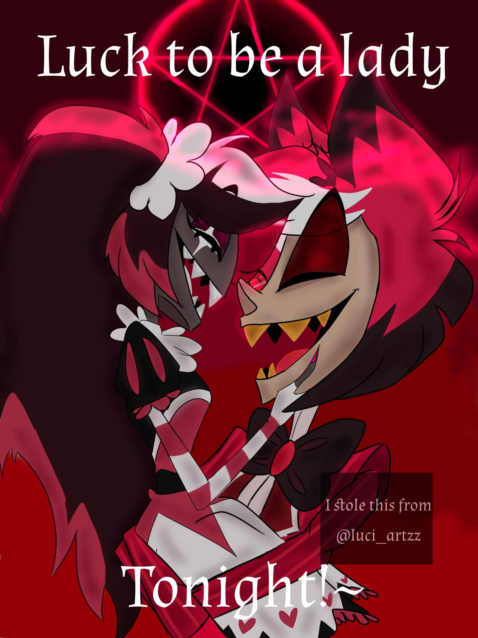 Mmm. Lady Luck 😩 | Hazbin Hotel (official) Amino