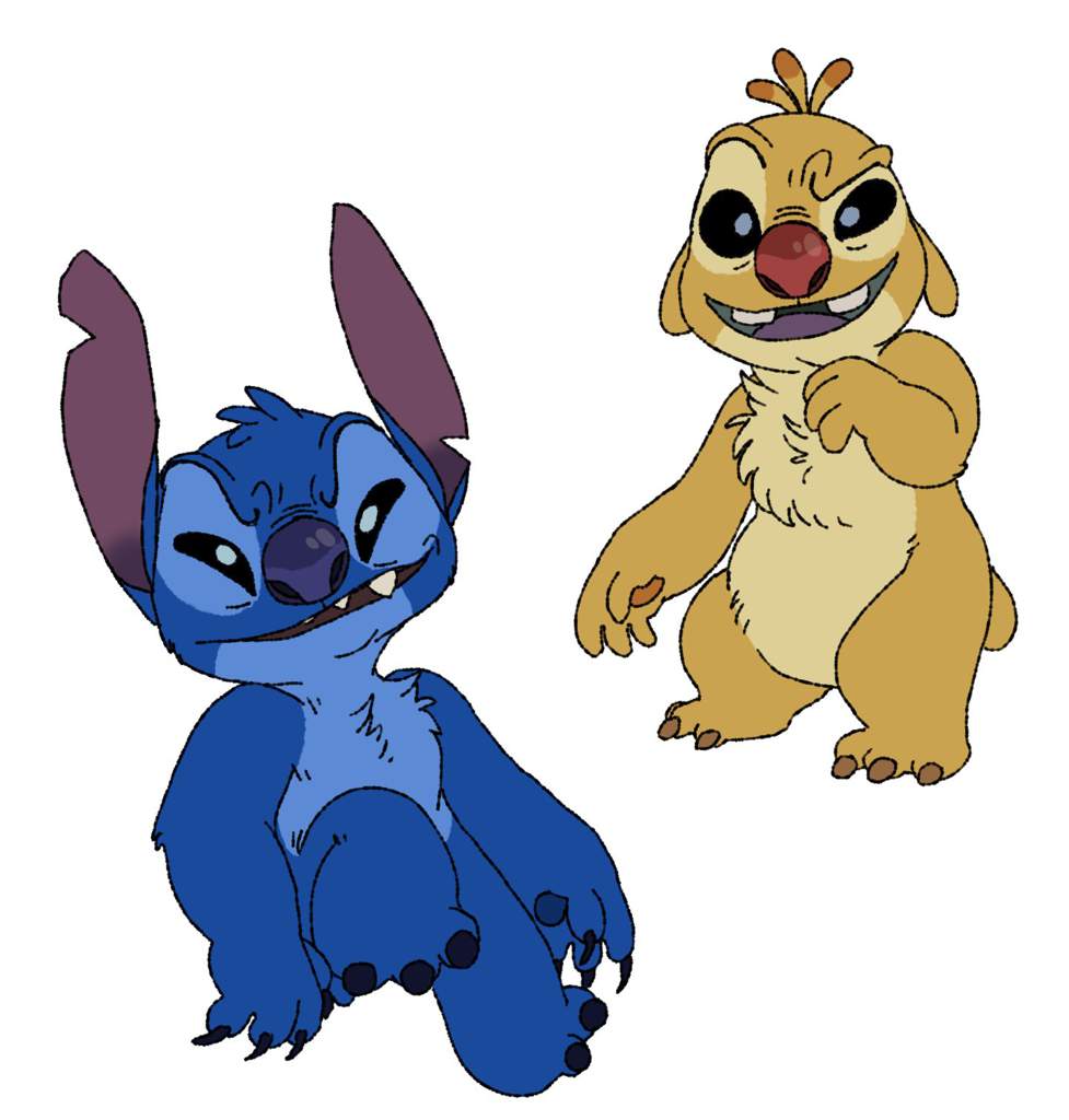 Stitch and Reuben! | Lilo & Stitch Amino