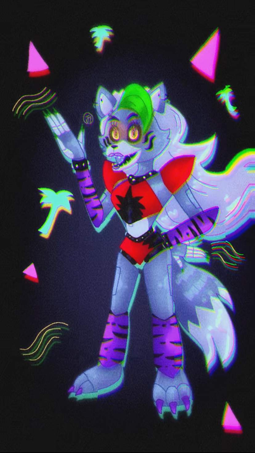 Roxxane Wolf redraw | Five Nights At Freddy's Amino