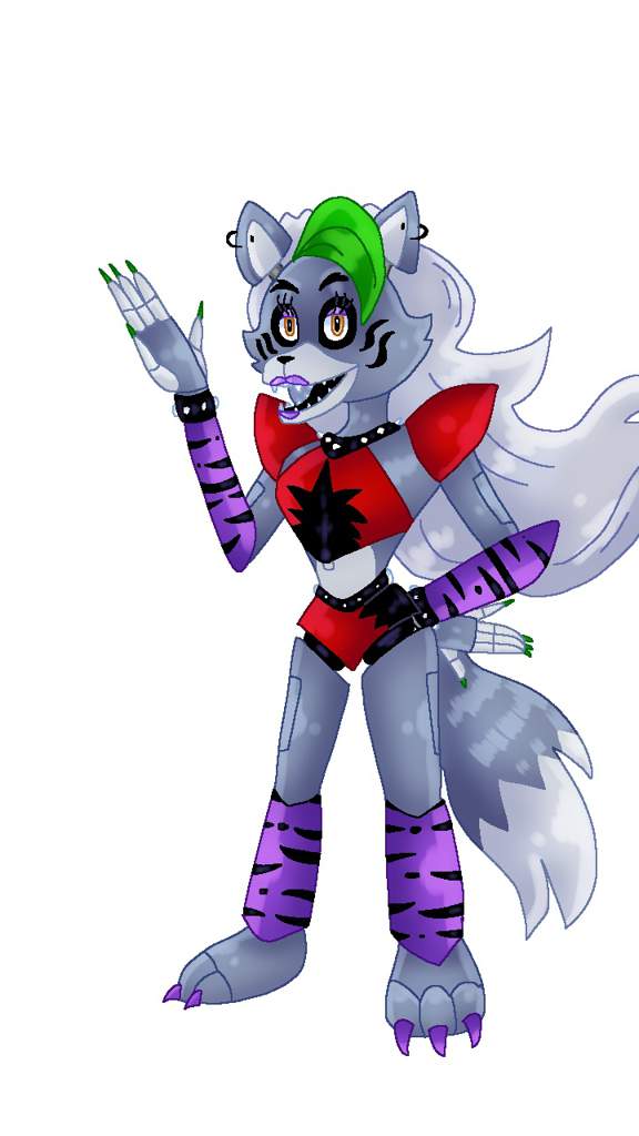 Roxxane Wolf redraw | Five Nights At Freddy's Amino