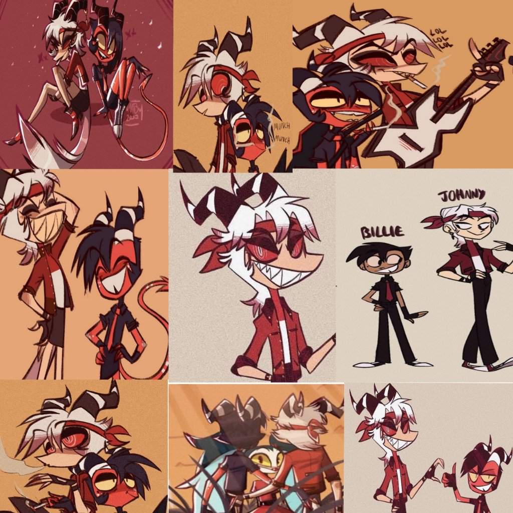 Resumindo relacionamento de Johnny e Billie | Hazbin Hotel BR • Amino