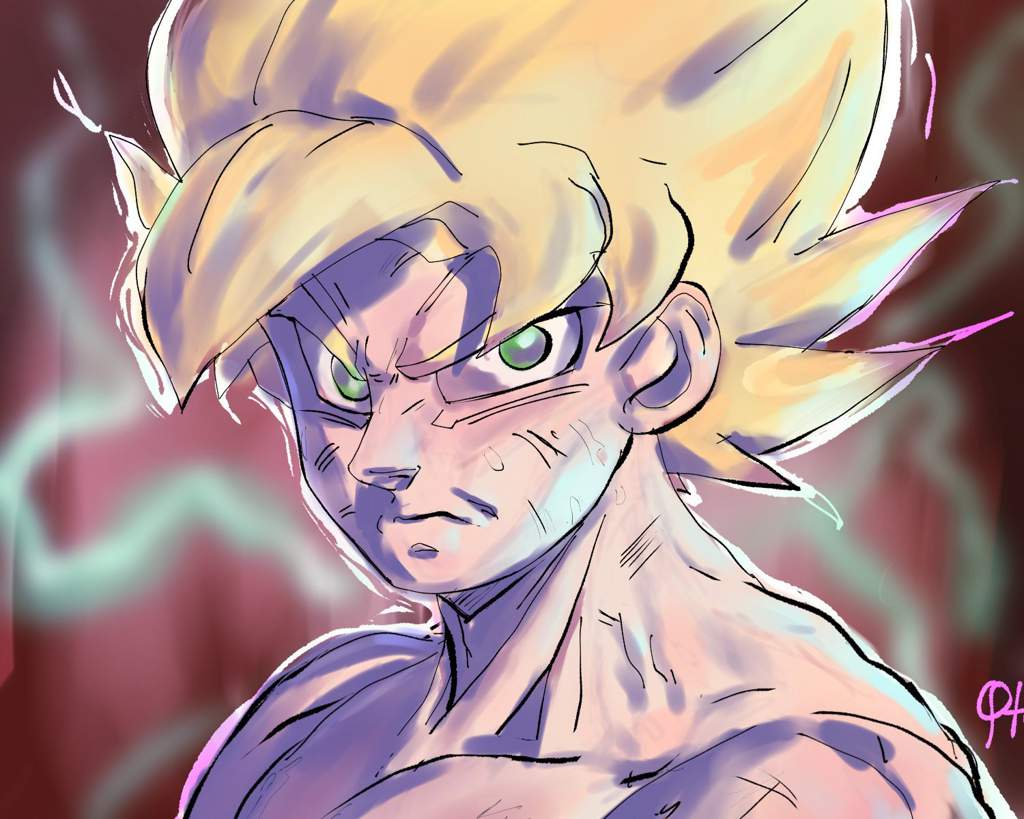 Dessin de Goku super saiyan | Dragon Ball (France) Amino