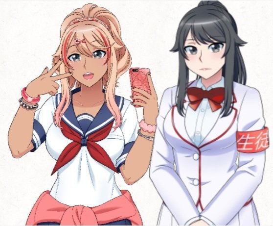 Bullies Ayano Before And After Gyaru Yandere Simulator Amino