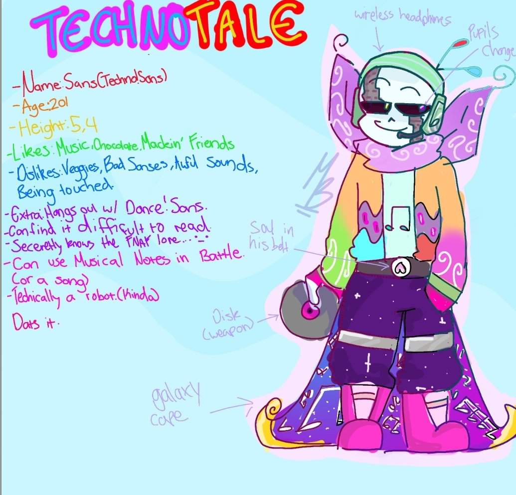 Techno!Sans (My au) | Wiki | •Undertale Amino