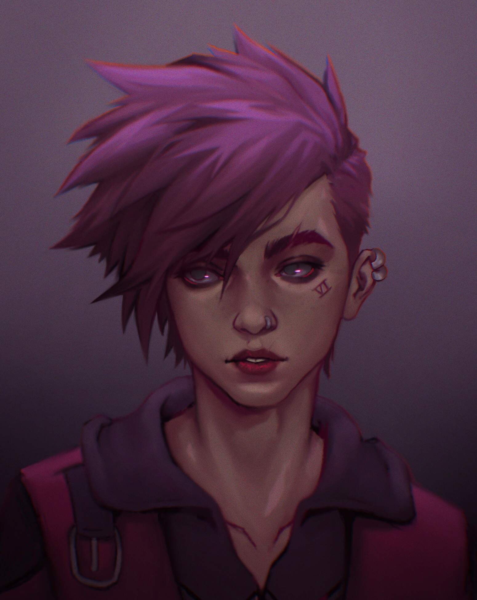 My Fan art of Vi | Anime Amino