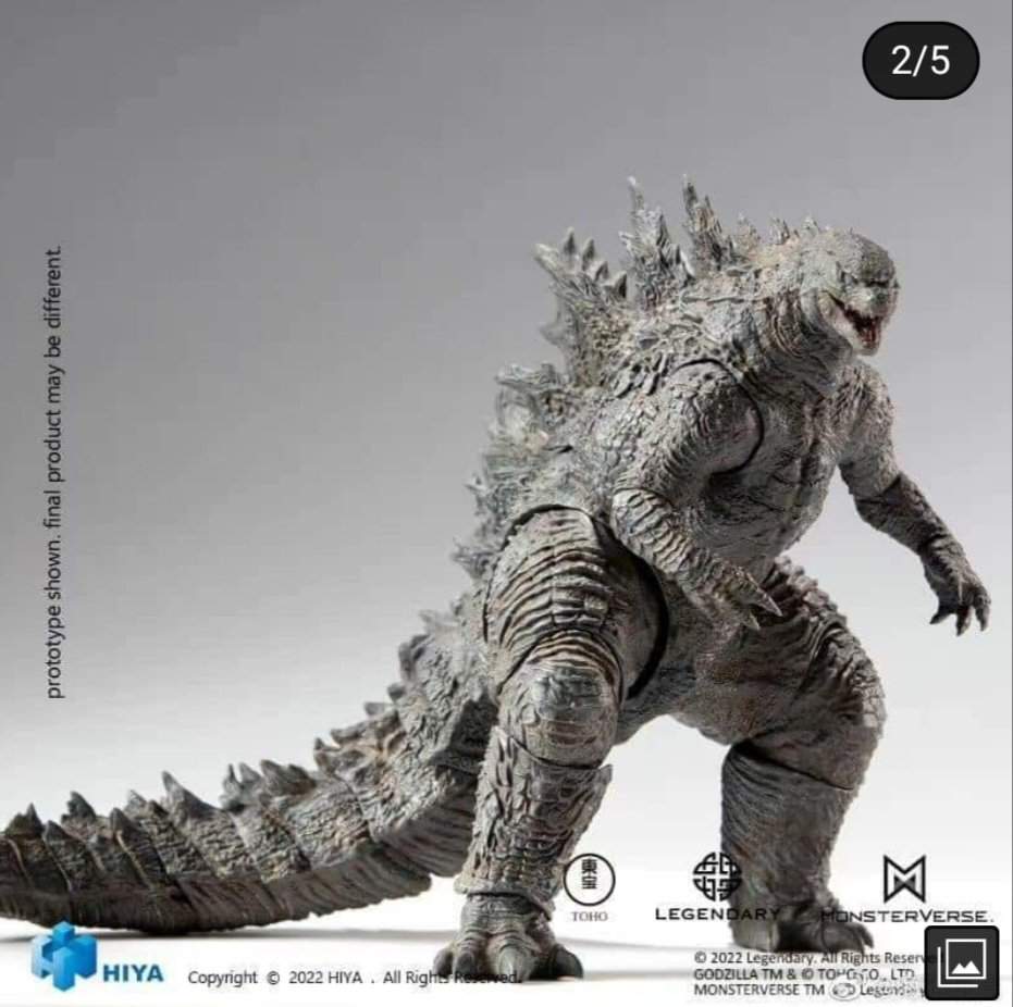 New Hiya Toy Extreme Super Series Godzilla vs Kong Articulated Godzilla figure! Godzilla Amino