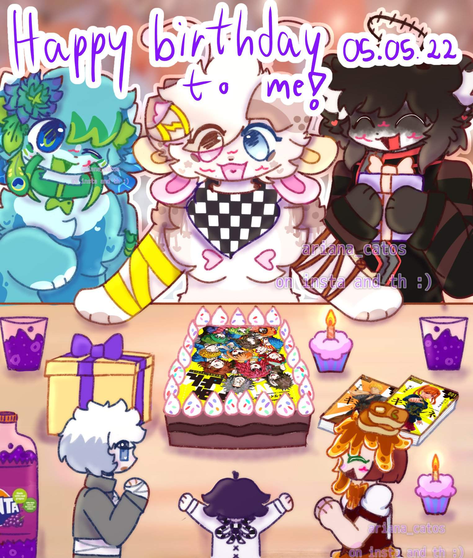 Happy birthday to me🎉 | nijinus Amino