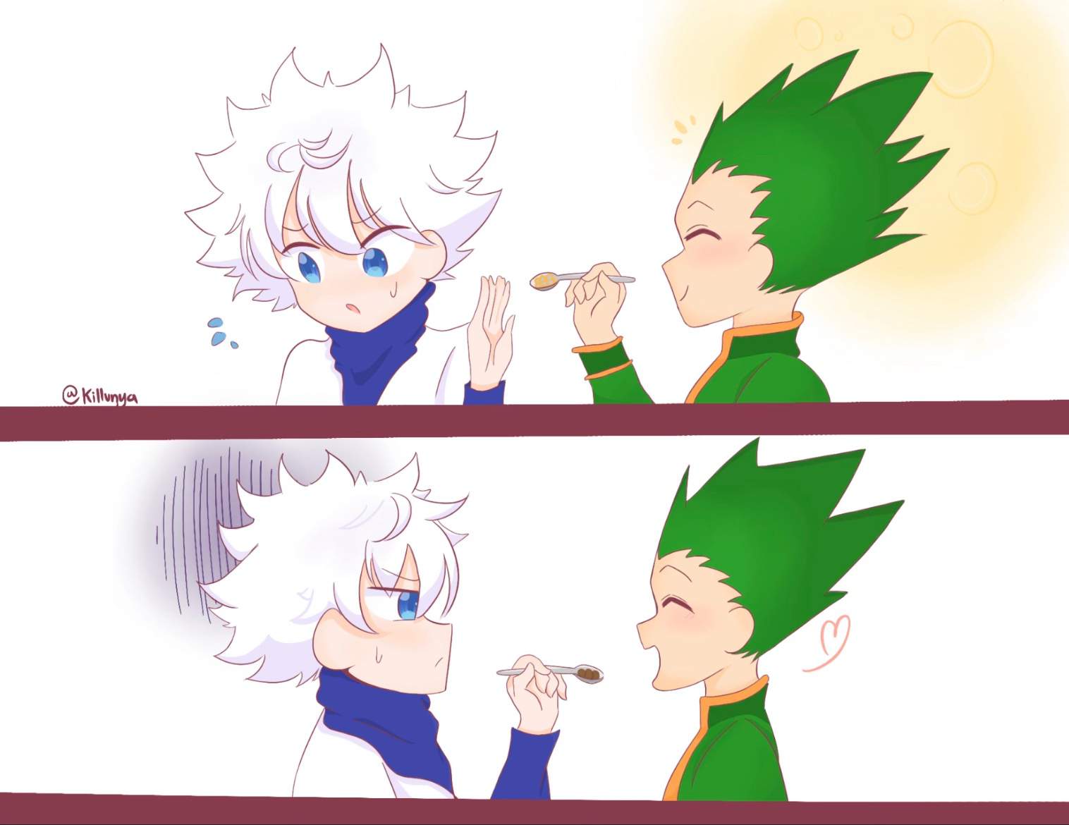 They’re eating Cheerios and Chocolate Robots! ^^ | Hunter x Hunter Amino