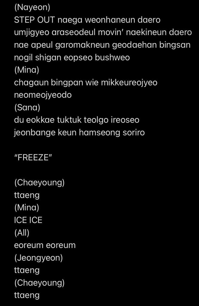 If TWICE Rapped ‘FREEZE STRAY KIDS’ Kpop Amino