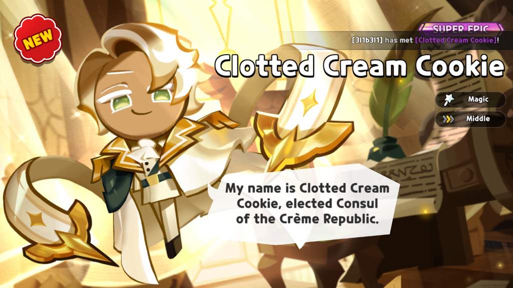 I Just Got Clotted Cream But Uh Cookie Run Amino 6108