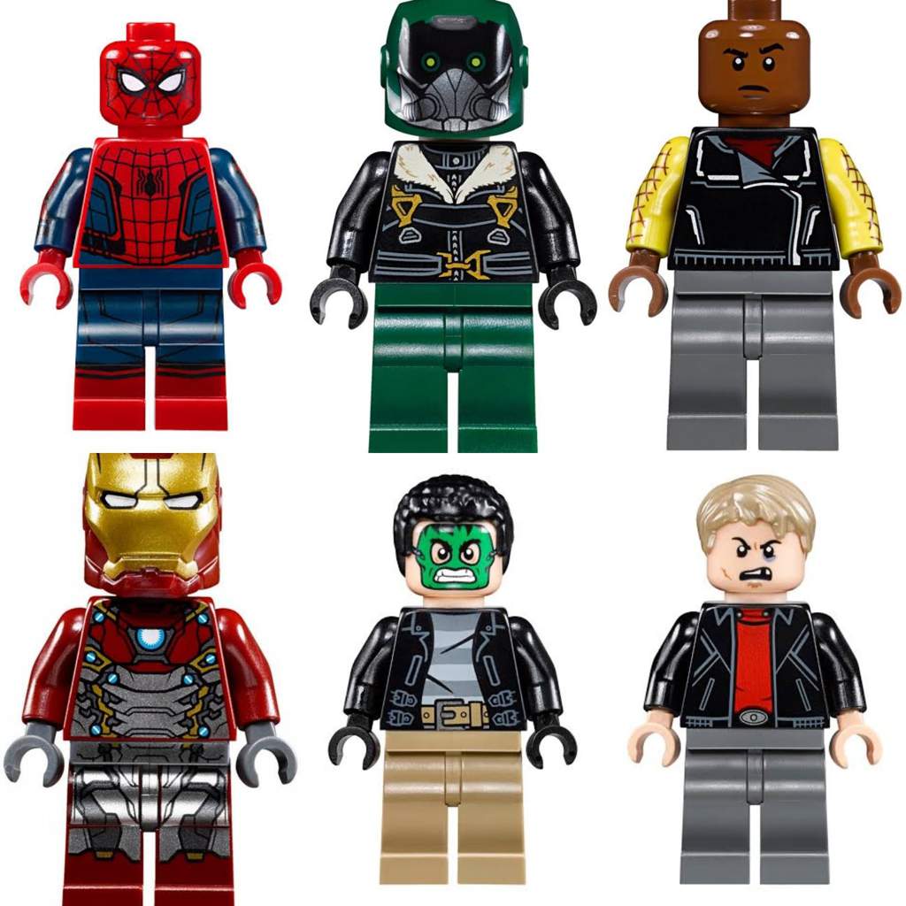 Lego Marvel Spiderman Stealth traje de Spider-Man Minifigura y webs desde 76128 Nuevo 