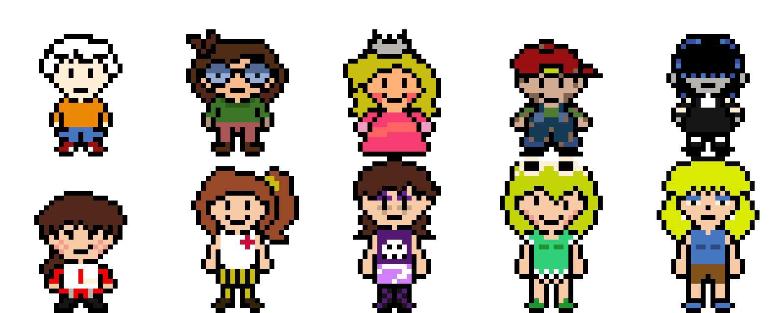 Old Loudhouse sprites I made | The Loud House Amino Amino