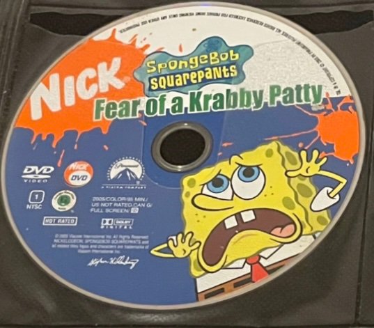 SpongeBob/Fear Of A Krabby Patty DVD 💖🌈 | SpongeBob SquarePants Amino