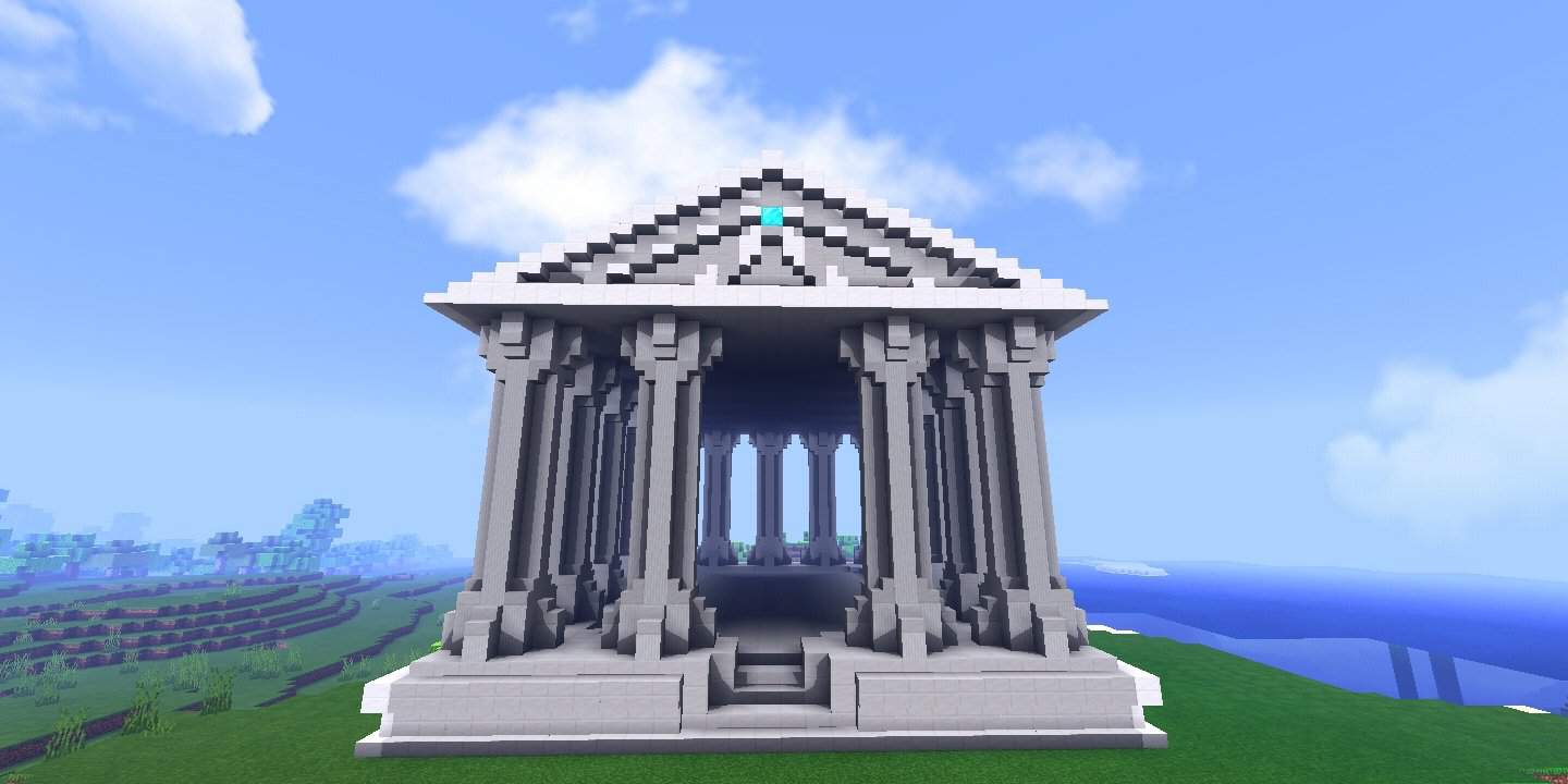 Greek temple | Minecraft Amino