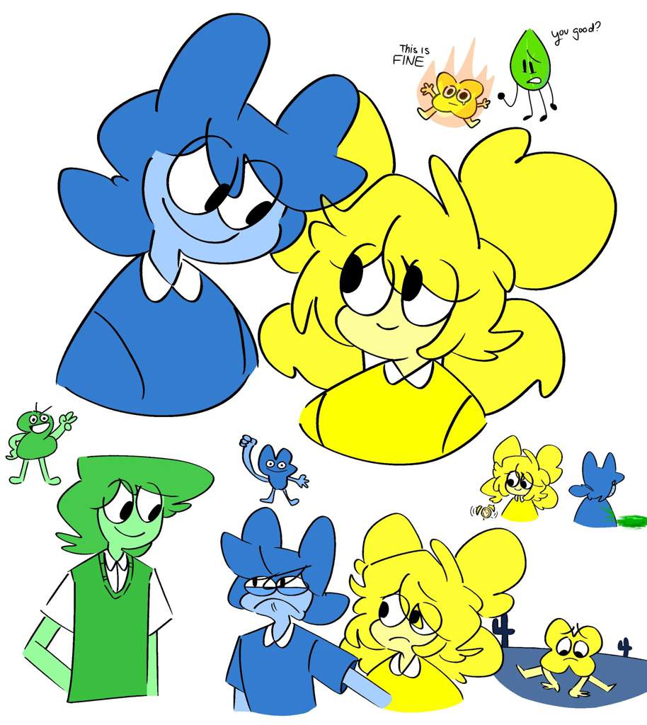 Humanoid Host doodles | BFDI💖 Amino