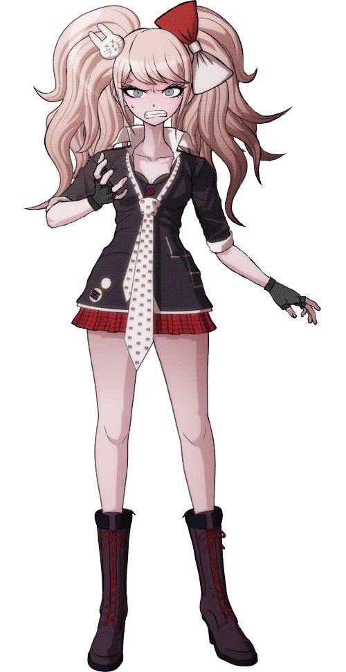 Junko Enoshima with gloves Sprite edit 