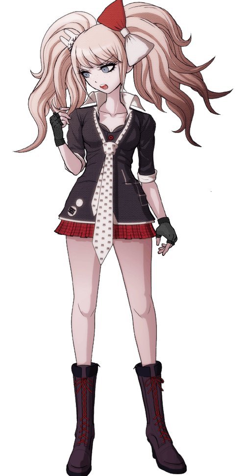 Junko Enoshima with gloves Sprite edit 