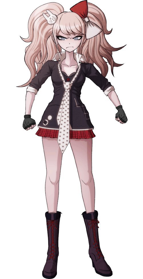 Junko Enoshima with gloves Sprite edit 