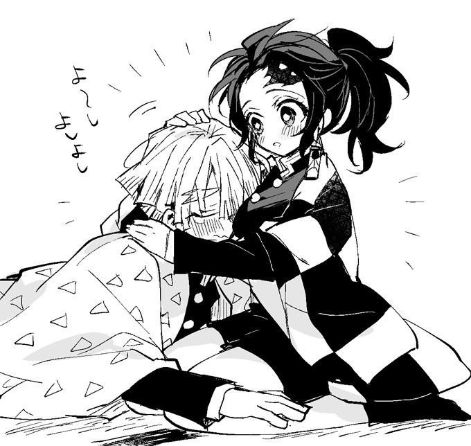 Zenitsu e tao fofo 👉👈 | Kimetsu No Yaiba™ Amino