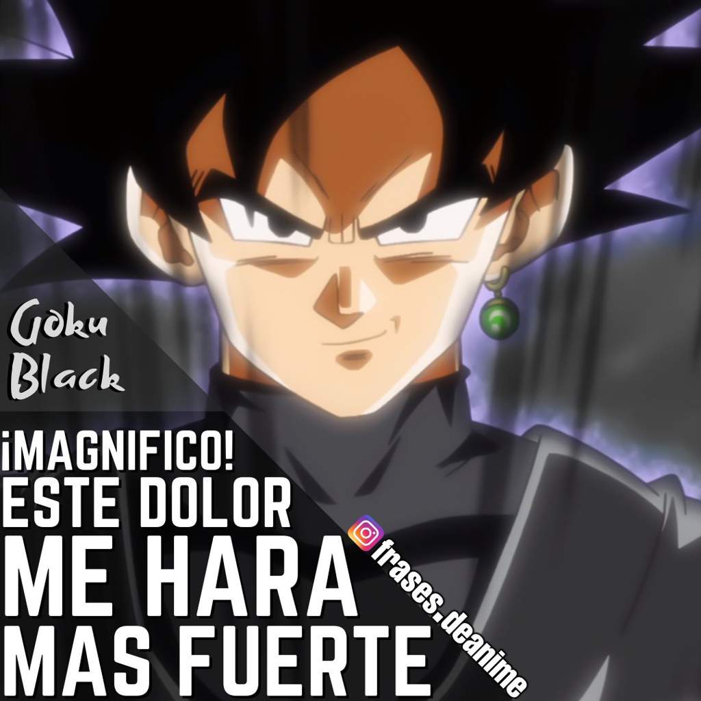 Frases de Goku black | DRAGON BALL ESPAÑOL Amino