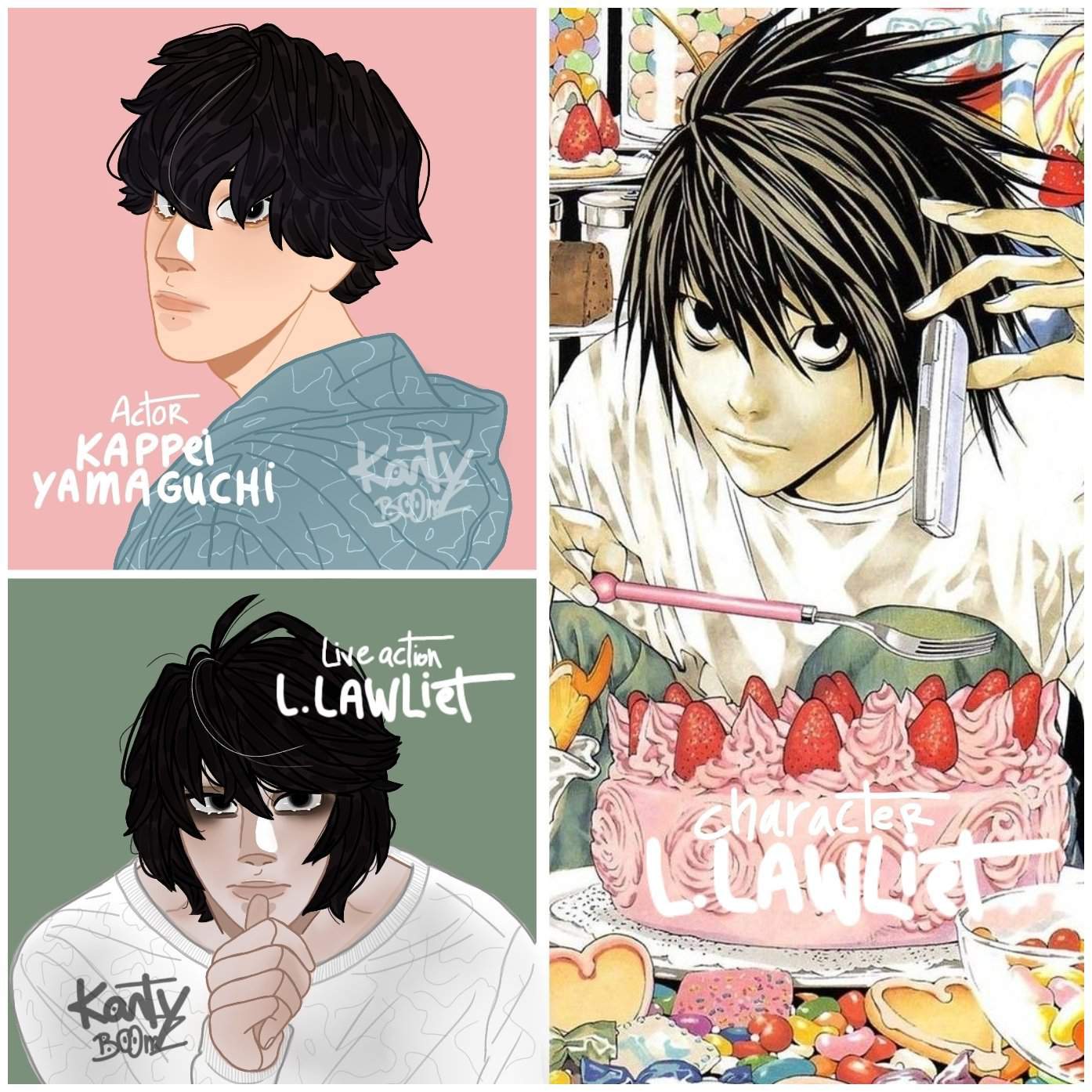 Death note actors AU 2/? | Death Note Amino