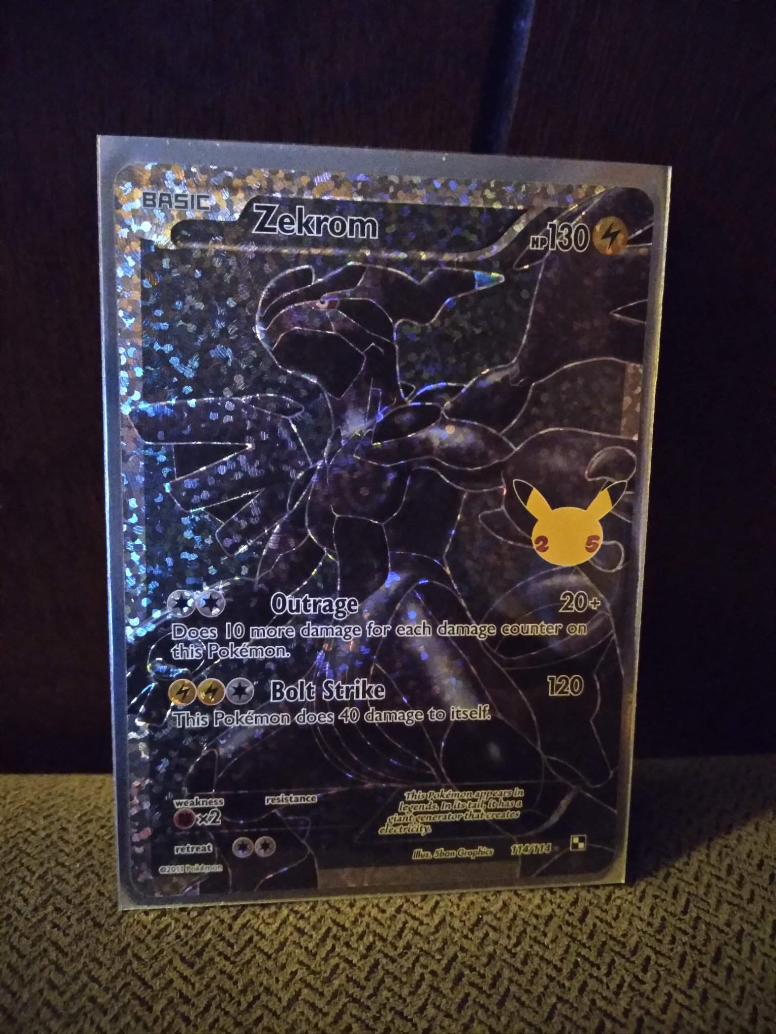 Zekrom Full Art (Celebrations) | Pokémon Amino