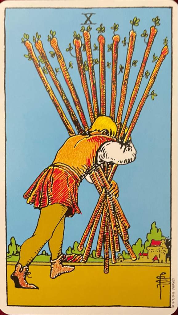 Tarot: Ten of Wands | Wiki | Spirituality And Divination Amino