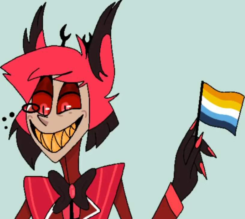 Alastor Pride Art Lgbt Amino