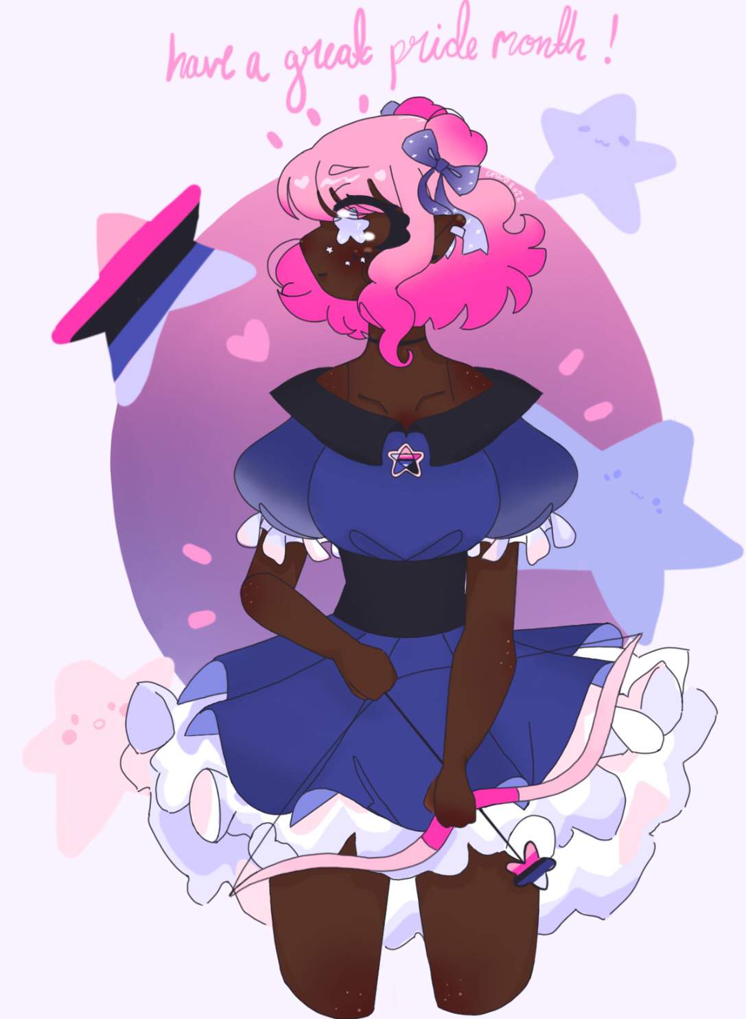 Happy pride month! Omni magical girl | Art Amino