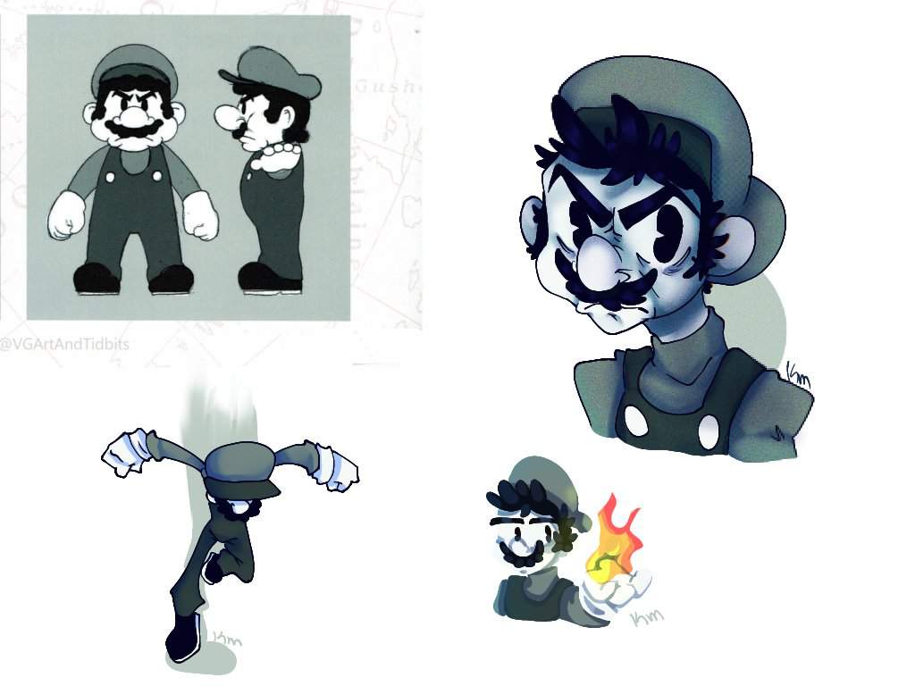 Rubber hose Mario canon | Mario Amino