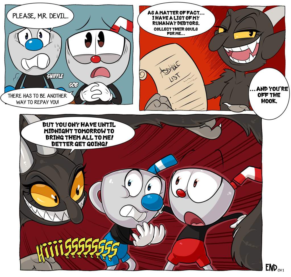 Debtors of Inkwell Comic | Cuphead Official™ Amino