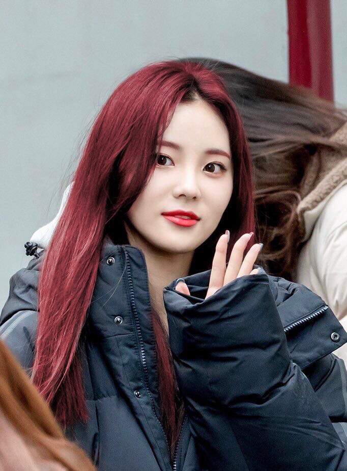 LOONA having their representative colors as their hair colors (pt. 2 ...