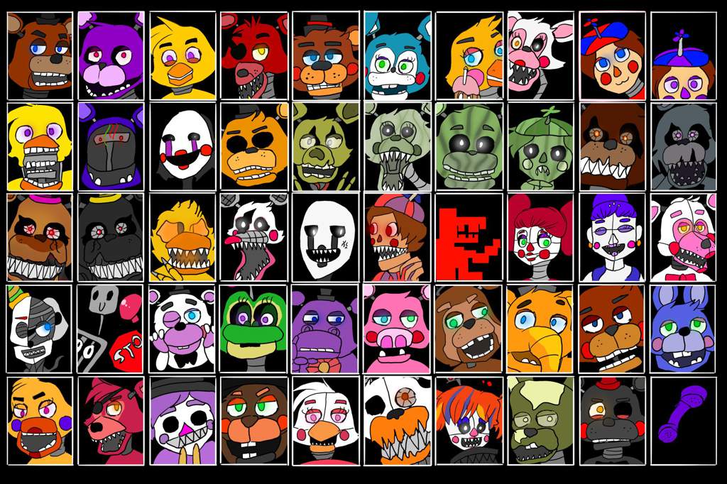 UCN poster redraw | Five Nights At Freddy's Amino