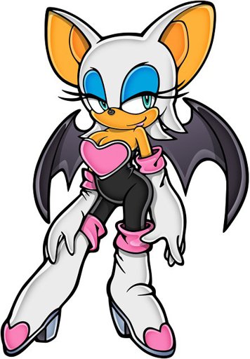 Why exactly is Rouge The Bat designed this way? 