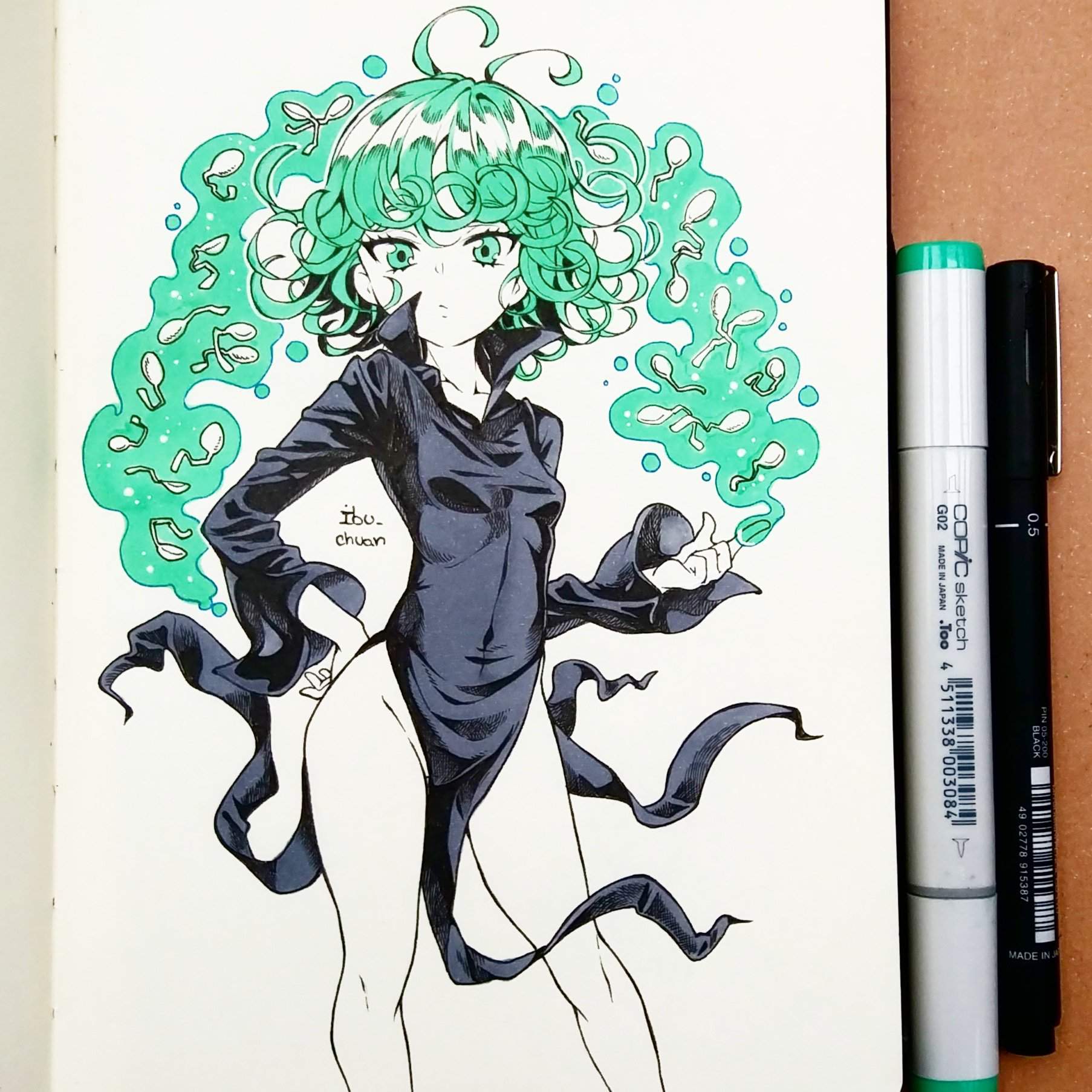 Tatsumaki drawing by Ibu Chuan | ONE PUNCH Amino