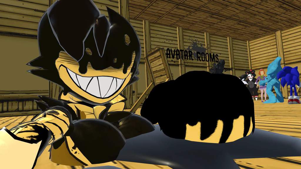 Ink Chonk Vrchat Avatar And Some Progress Of It Bendy And The Ink Machine Amino 2486