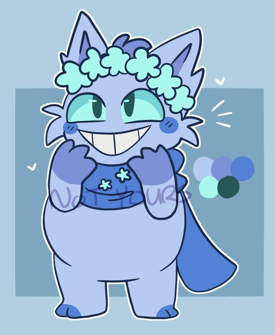 A silly blue Gengar 💙 (PENDING) | Pokémon Adopts Amino Amino