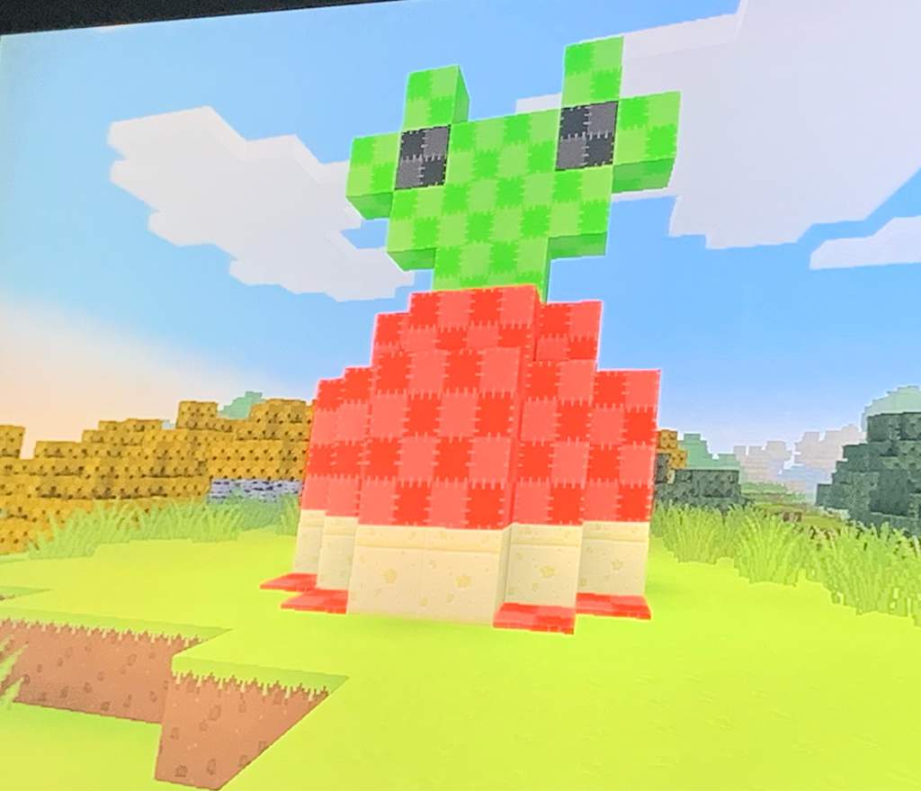 Pokémon statues I made Minecraft Amino