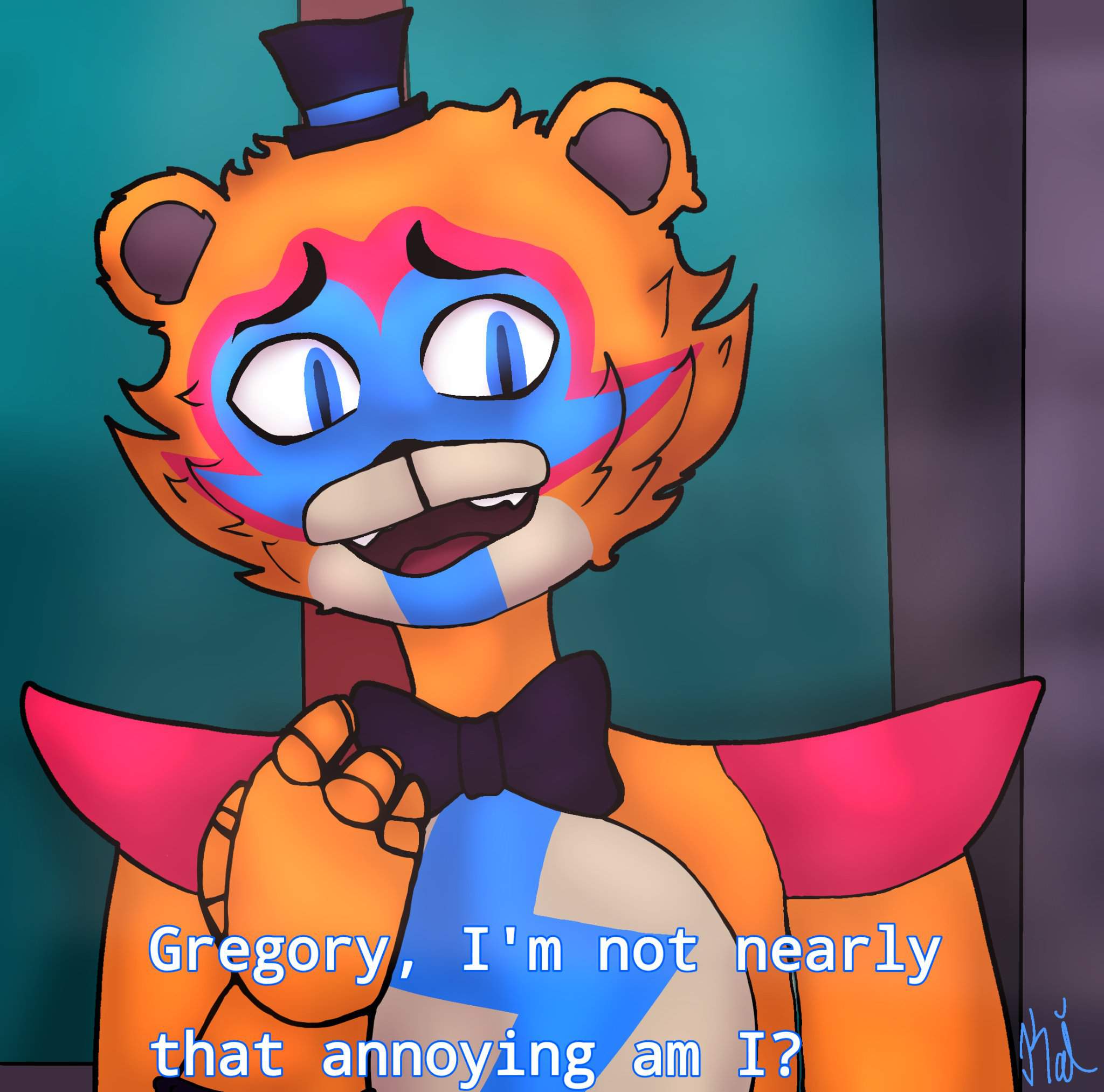 omg no ur not freddy | Five Nights At Freddy's Amino