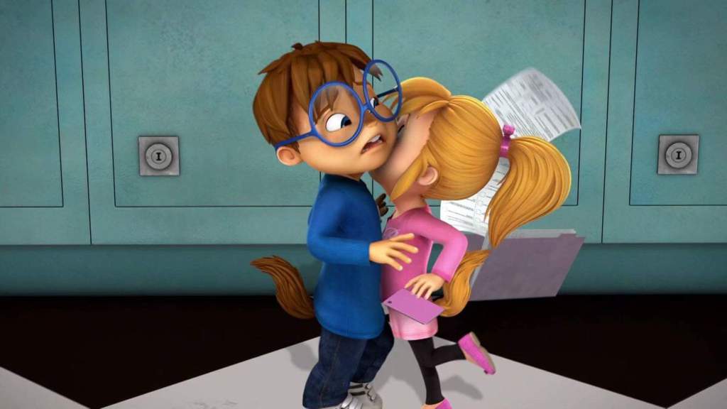 Brittney just kiss me on the cheek help. | Alvinnn! And The Chipmunks ...