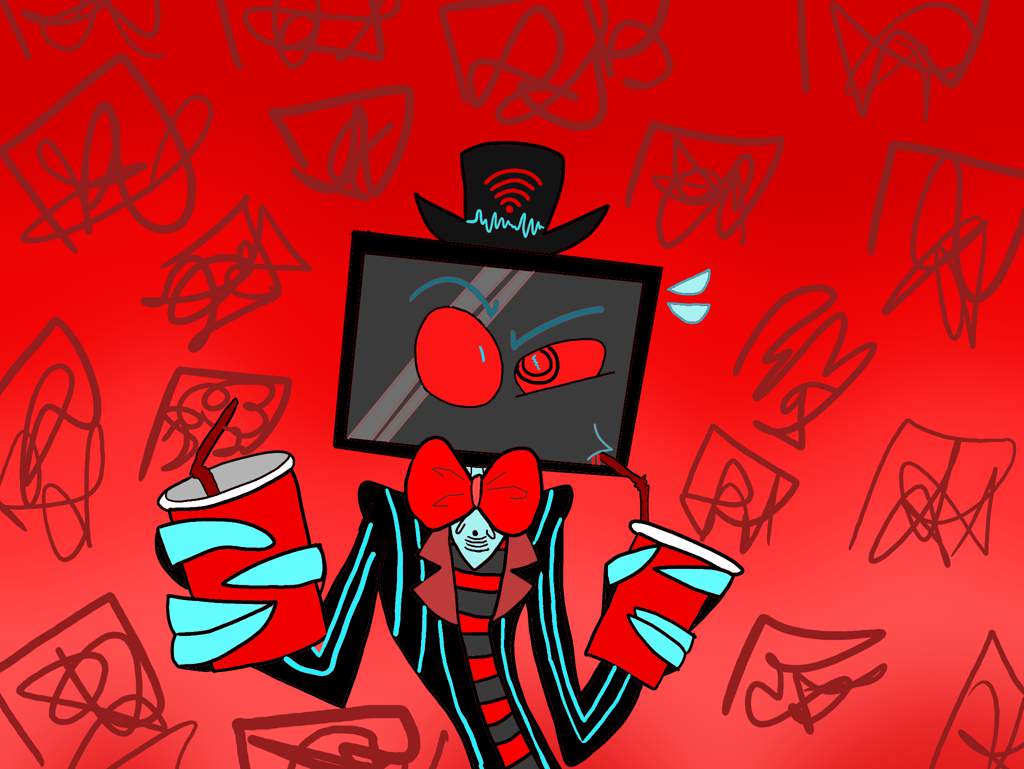 finnished Vox drawing | Hazbin Hotel (official) Amino