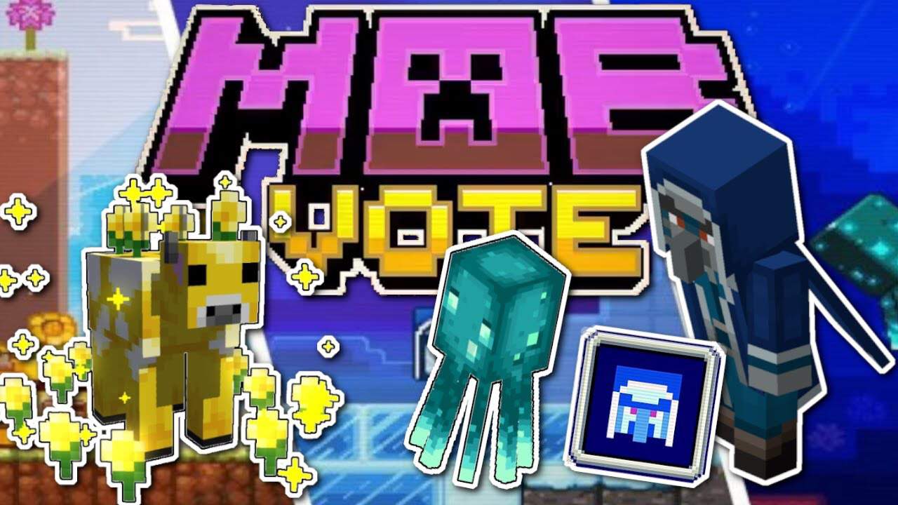 Mob vote 2023. Mobvote майнкрафт. МАЙНКОН 2020 мобы. Minecraft Live 2020. Minecraft Live 2020 Mobs.