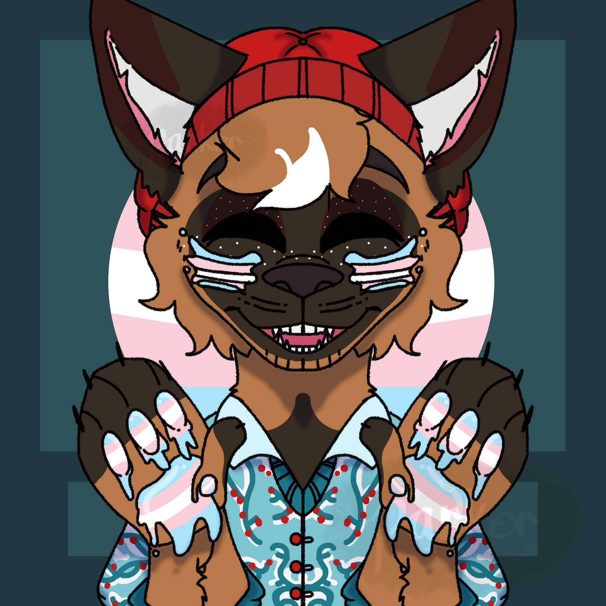 pfp/pride pfp commissions | Furry Amino